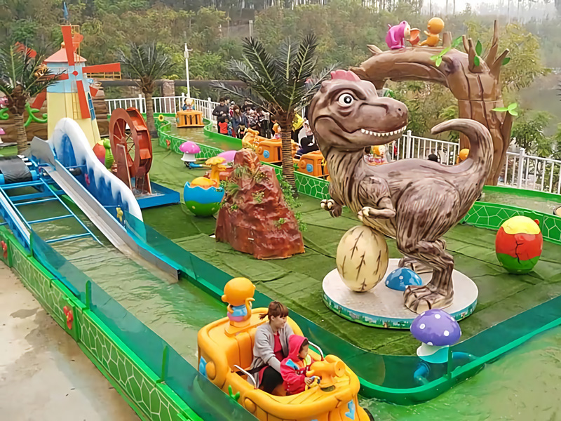 新型游樂設備叢林探險